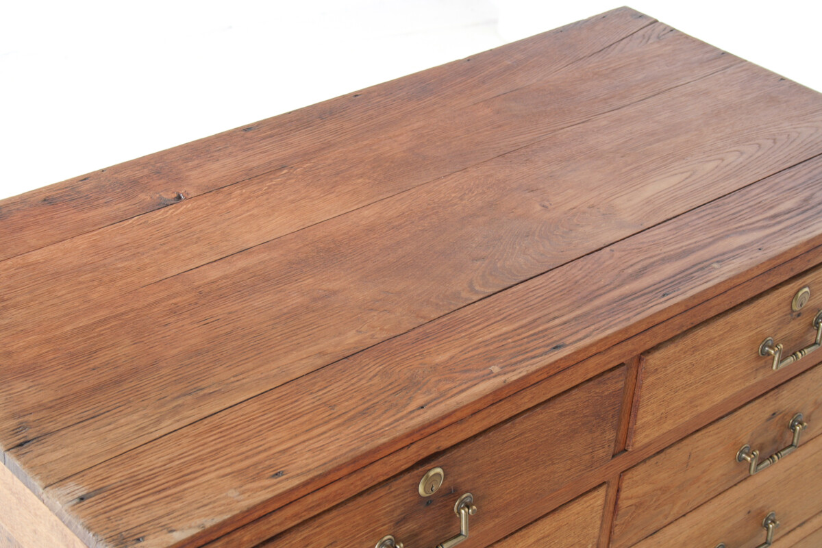Antique Oak Sideboard Chest of Drawers Haberdashery - Image 13