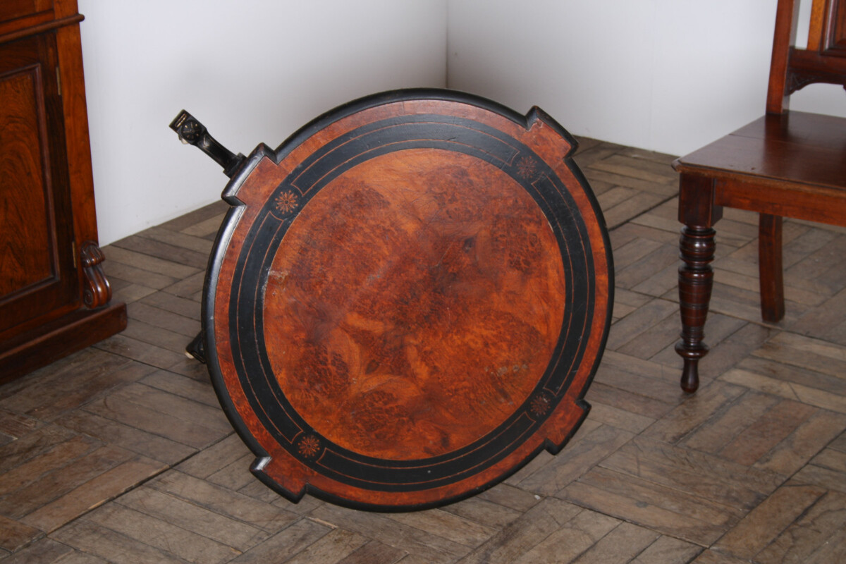 Antique 19th Century Aesthetic Movement Ebonised Side Table - Image 16