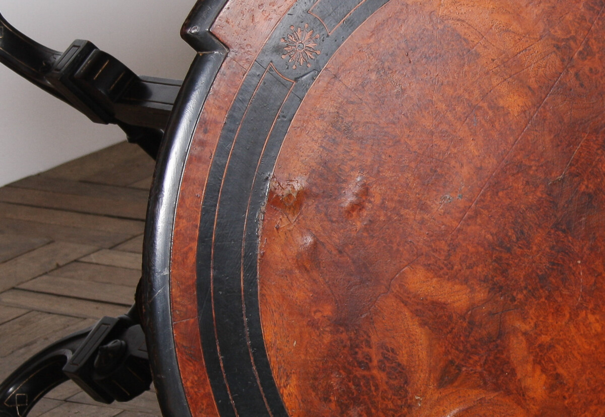 Antique 19th Century Aesthetic Movement Ebonised Side Table - Image 18