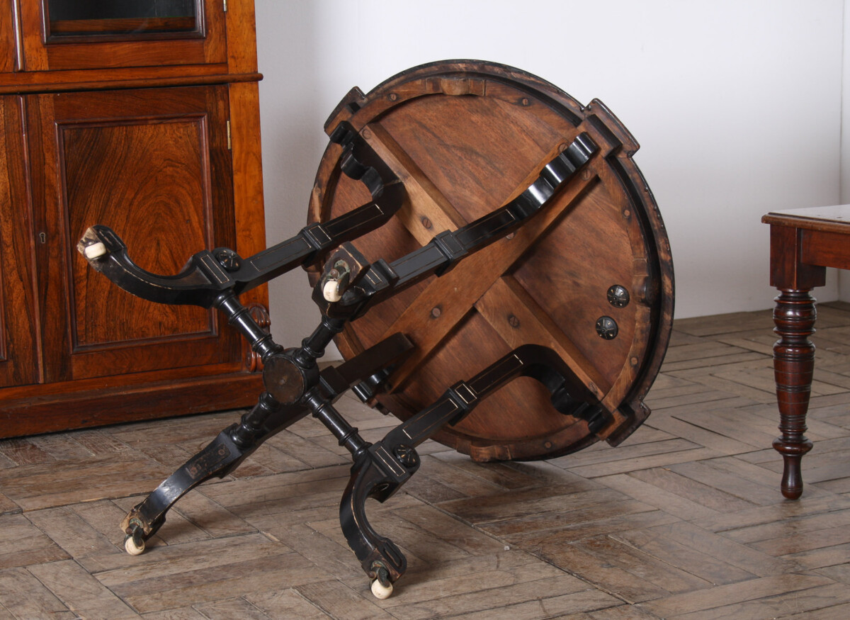 Antique 19th Century Aesthetic Movement Ebonised Side Table - Image 19
