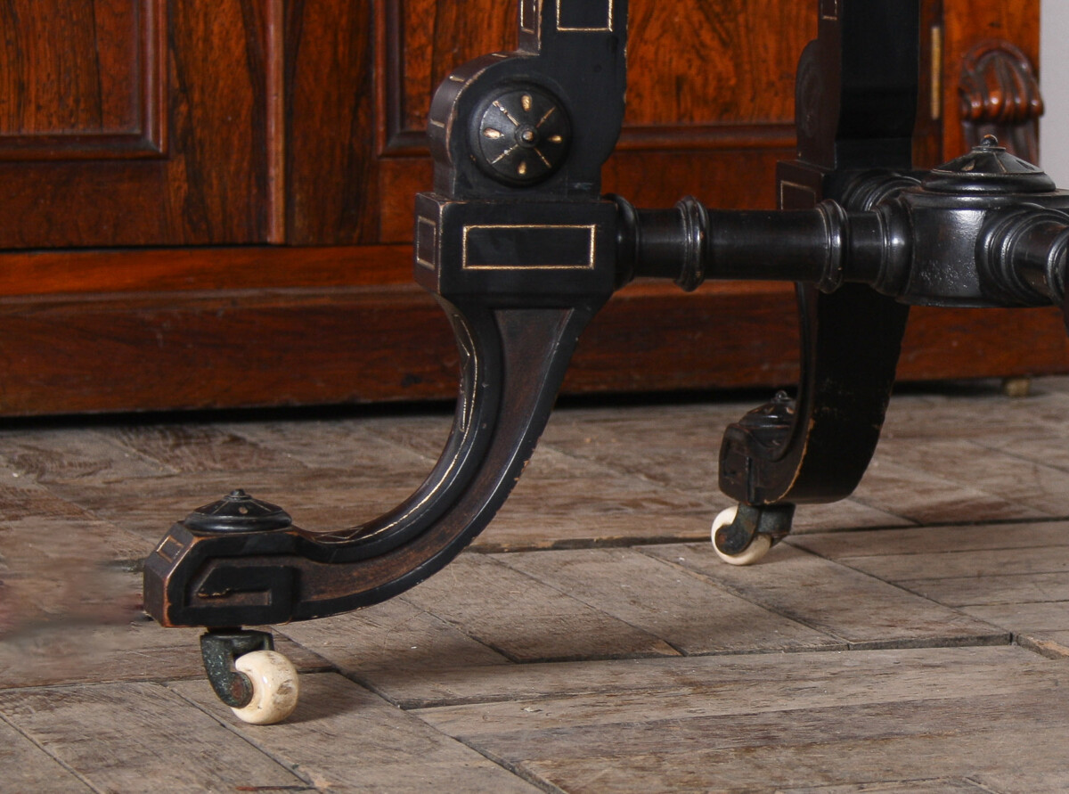 Antique 19th Century Aesthetic Movement Ebonised Side Table - Image 13