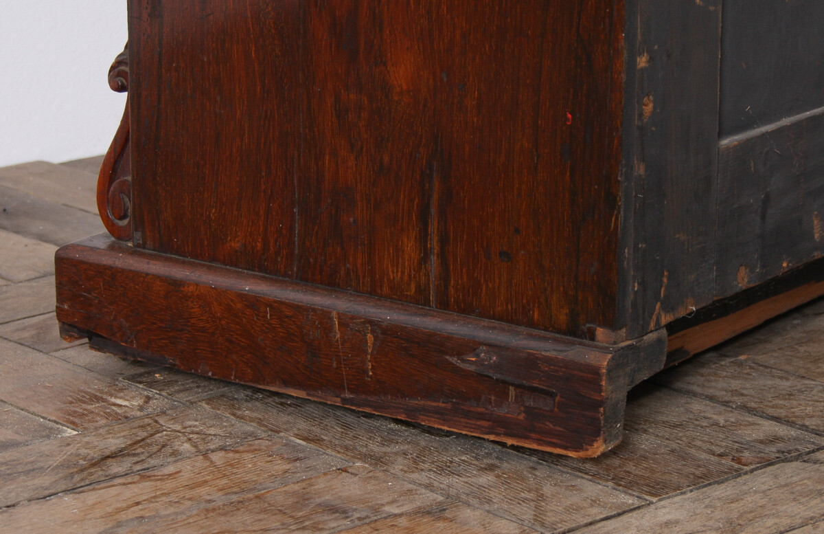 Antique 19th Century English Rosewood Gun Cabinet Hunting Furniture - Image 19