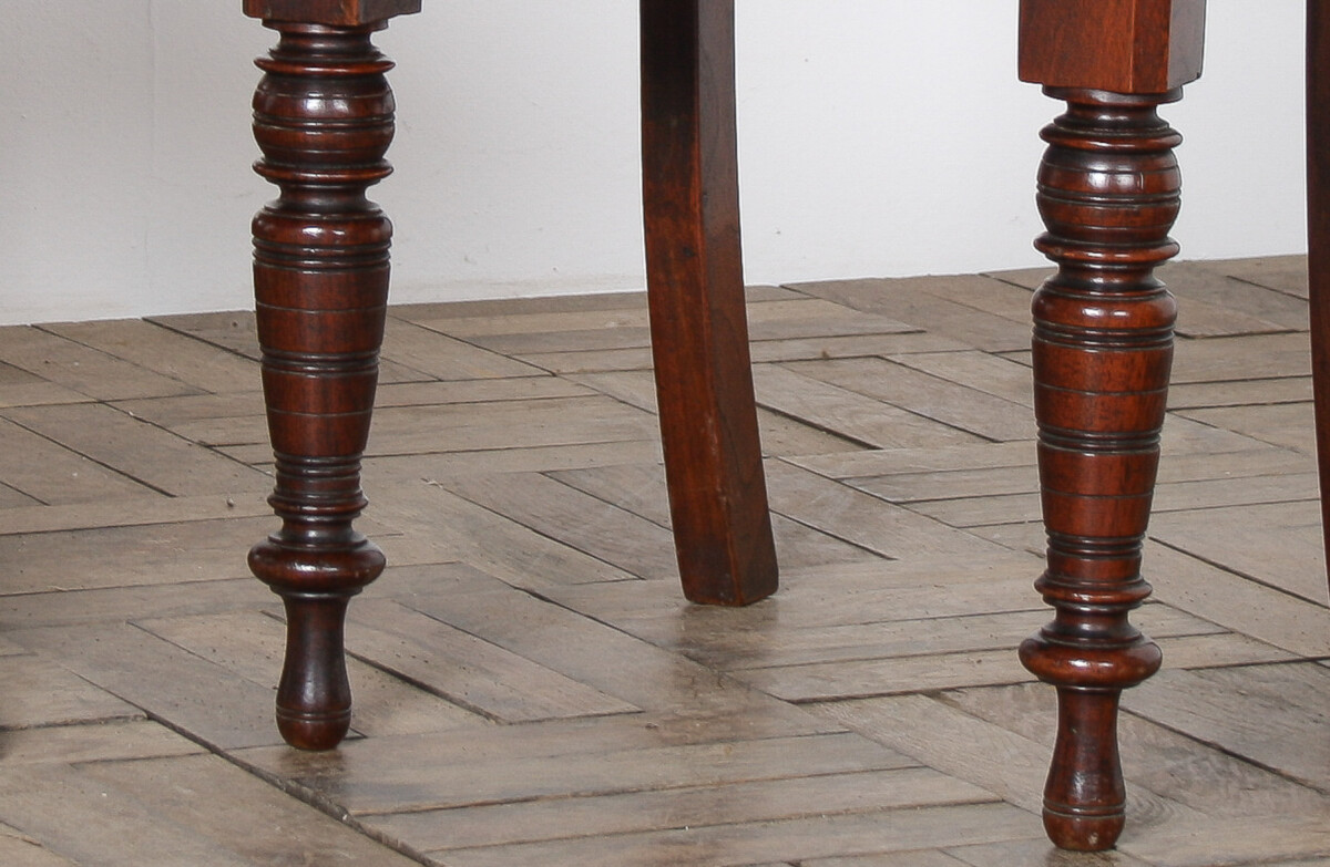 Antique Irish Aesthetic Movement Occasional Hall Chair - Image 5
