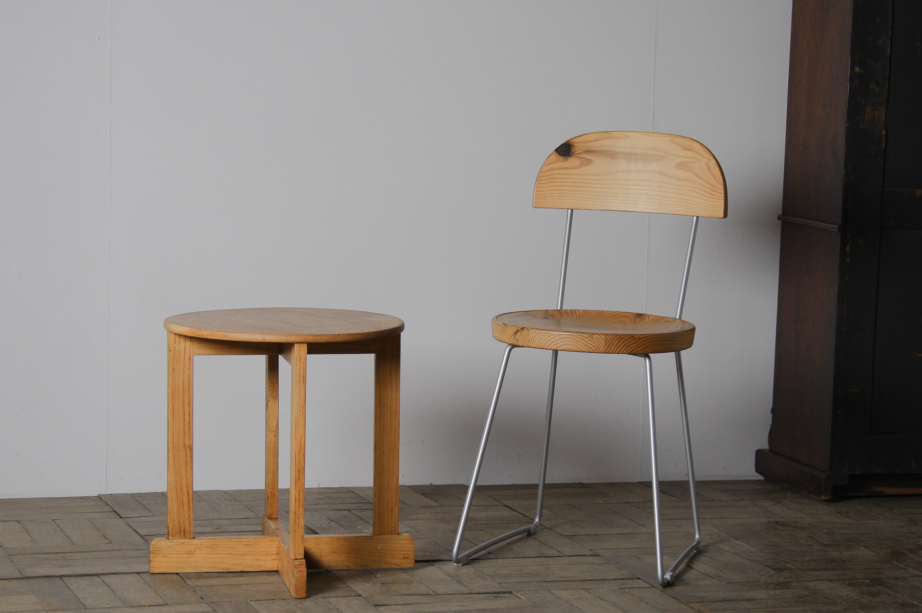 1960s Mid-Century Modern Occasional Side Table in Solid Ash - Image 12
