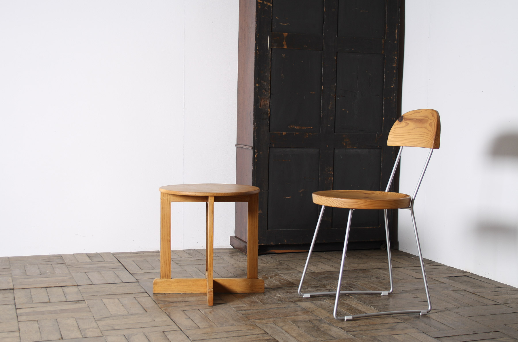 1960s Mid-Century Modern Occasional Side Table in Solid Ash - Image 14