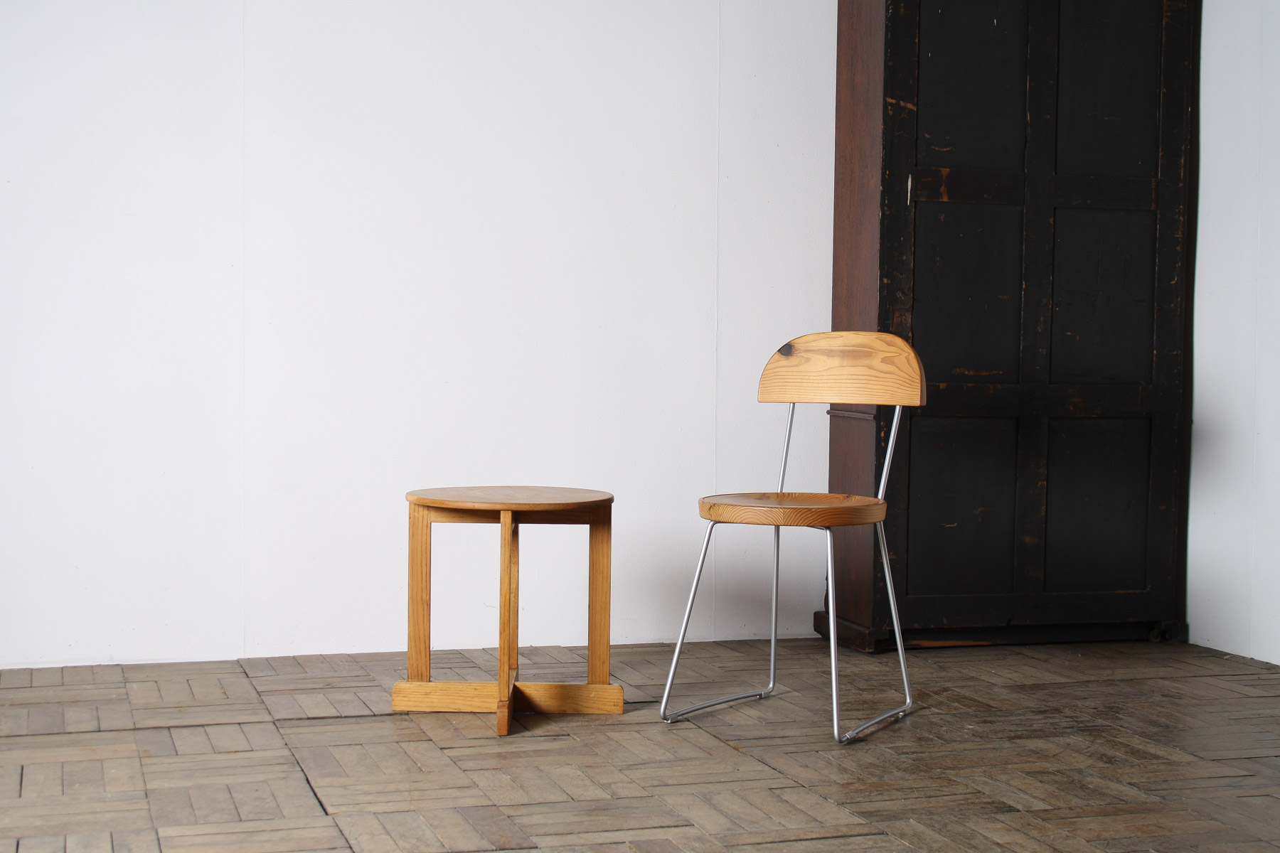 1960s Mid-Century Modern Occasional Side Table in Solid Ash - Image 13