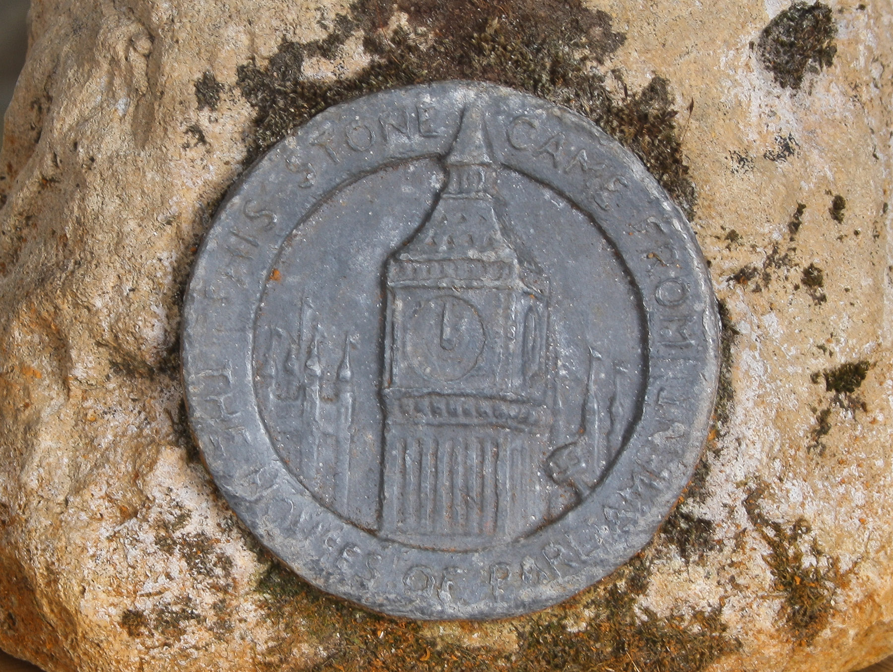 Historical WWII London 1941 Collectors’ Houses of Parliament Stone Vase Pot - Image 2